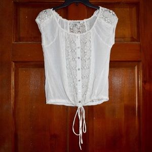 Forever 21 peasant top